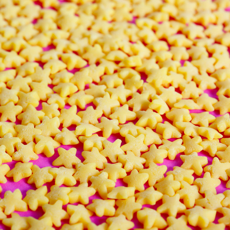 Yellow Confetti Stars Cake Sprinkles (Best Before 28 Dec 2024)