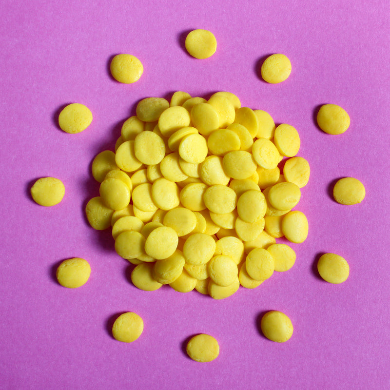 Yellow JUMBO Confetti Sequins Sprinkles (Best Before 30 Jun 2024)