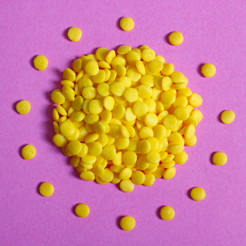 Yellow REGULAR Confetti Sequins Sprinkles (Best Before 28 Dec 2025)