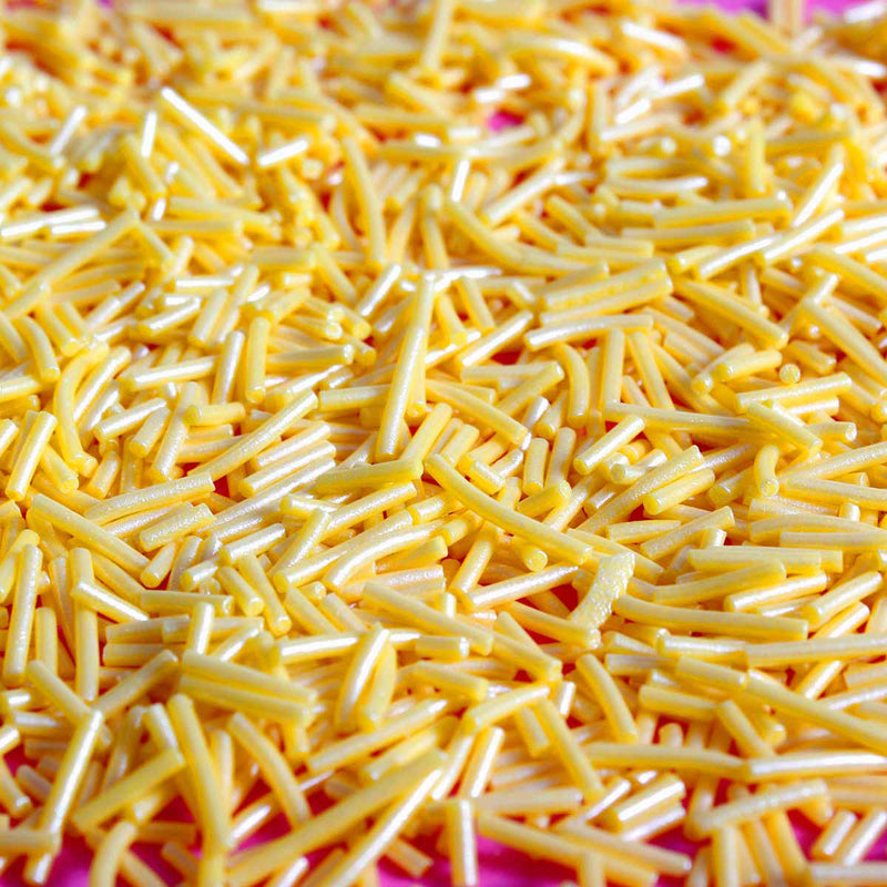 Yellow Sugar Strands Jimmies (Best Before 30 Jun 2025)