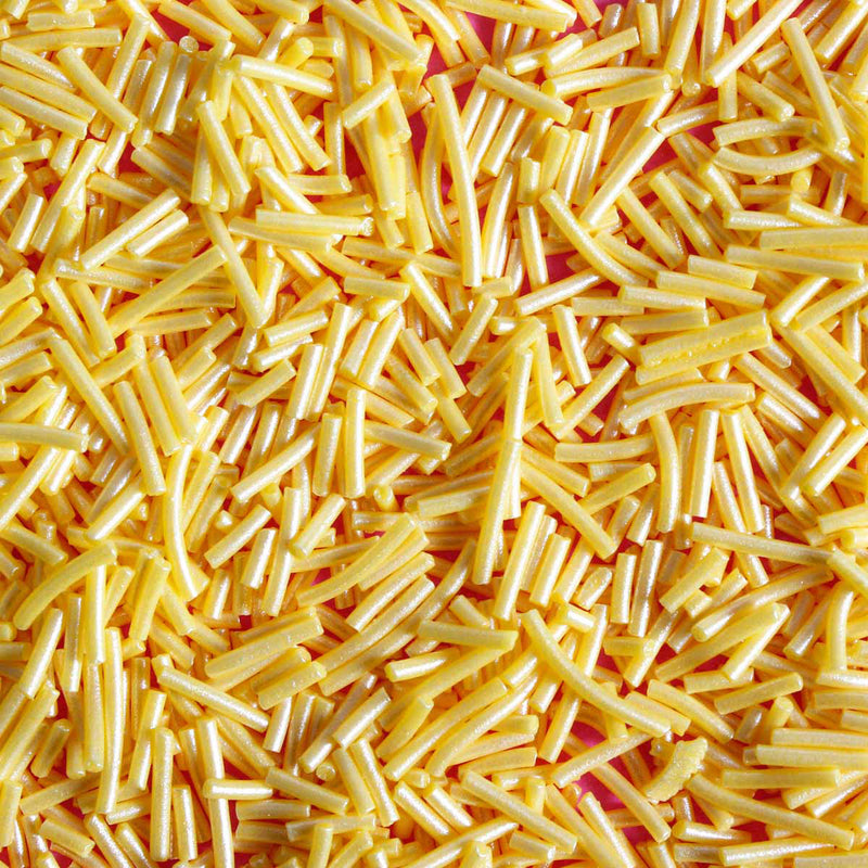 Yellow Sugar Strands Jimmies (Best Before 30 Jun 2025)