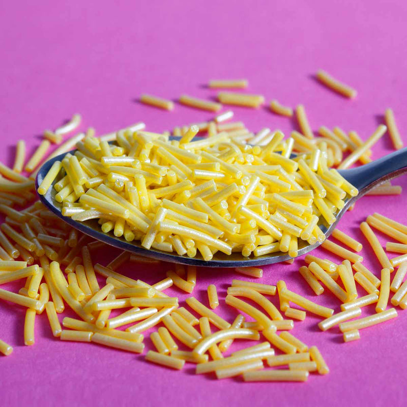 Yellow Sugar Strands Jimmies (Best Before 30 Jun 2025)