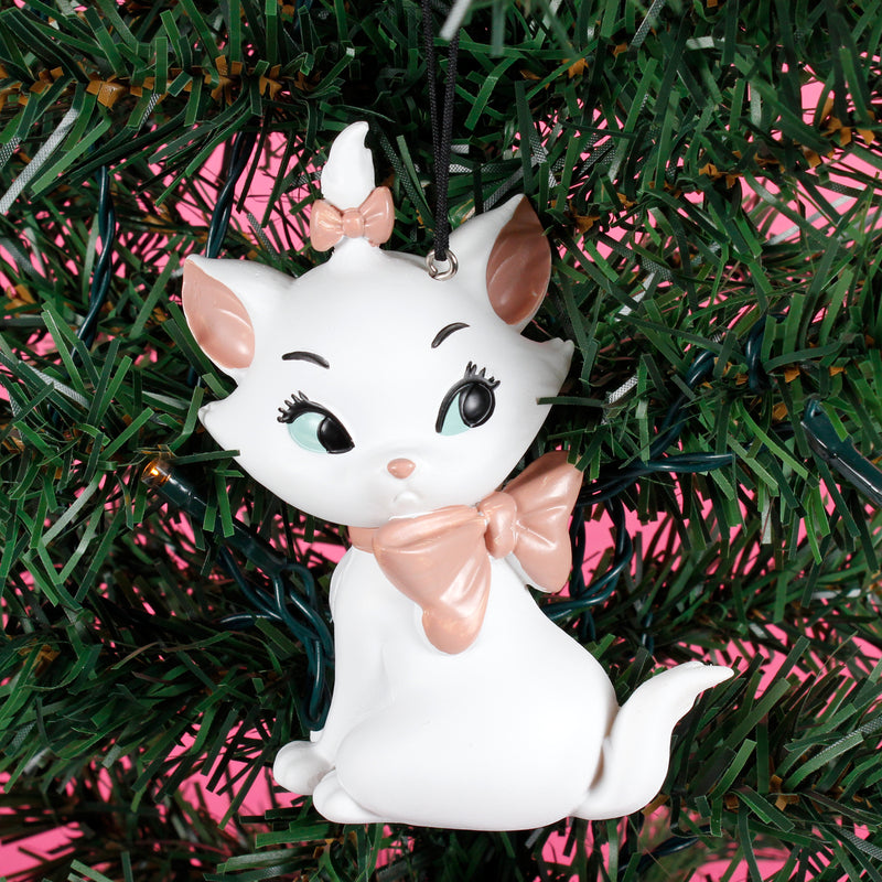 Marie Aristocats Shaped 3D Hanging Christmas Decoration Disney Bauble