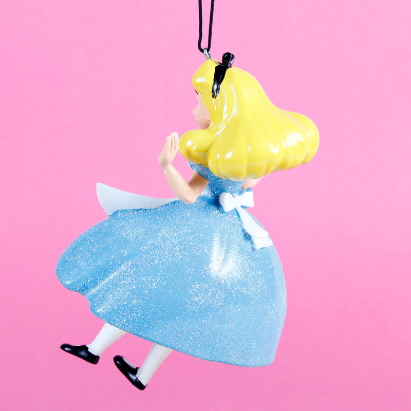 Alice from Alice in Wonderland 3D Shaped Hanging Christmas Tree Decoration Disney Bauble