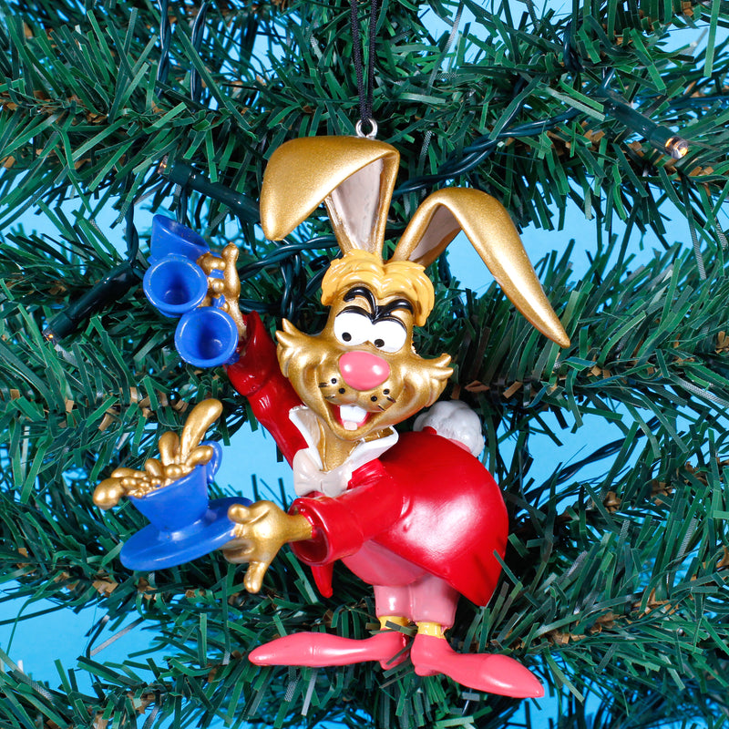 March Hare Alice in Wonderland 3D Shaped Hanging Christmas Tree Decoration Disney Bauble