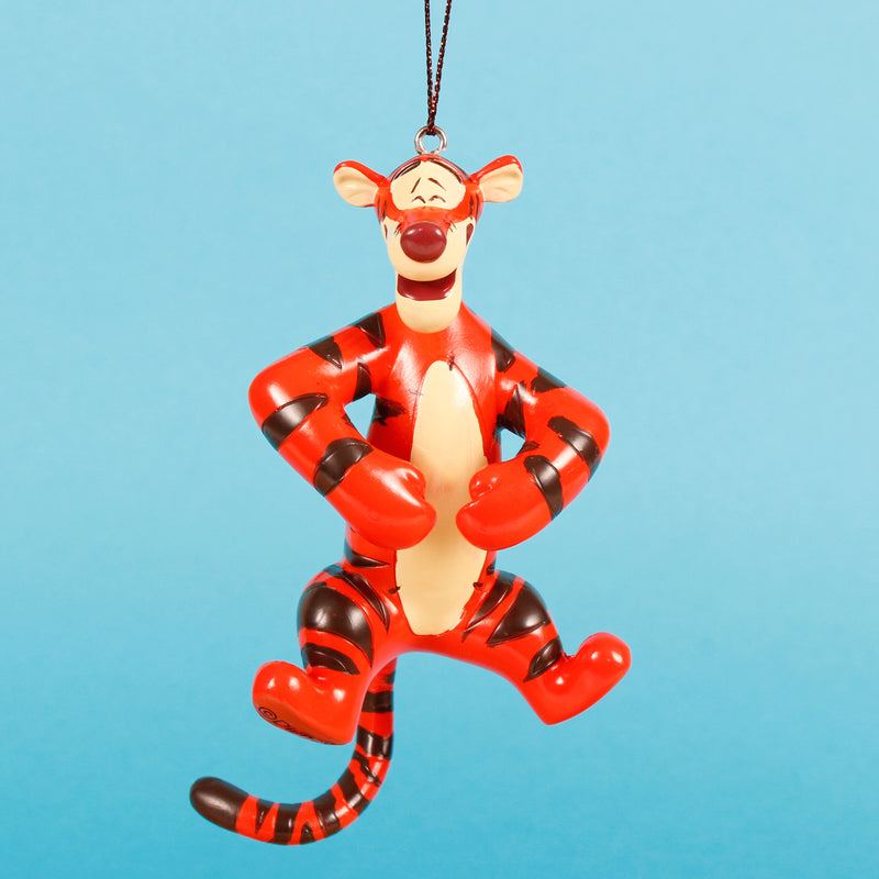 Tigger Shaped Winnie the Pooh 3D Resin Hanging Christmas Tree Decoration Disney Bauble