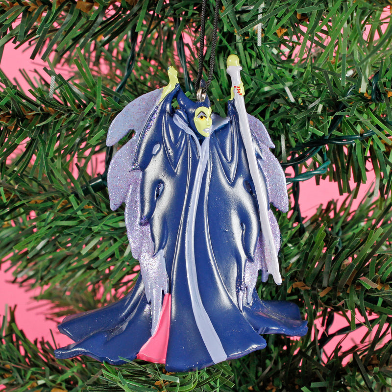Maleficent Sleeping Beauty 3D Shaped Hanging Christmas Tree Decoration Disney Bauble