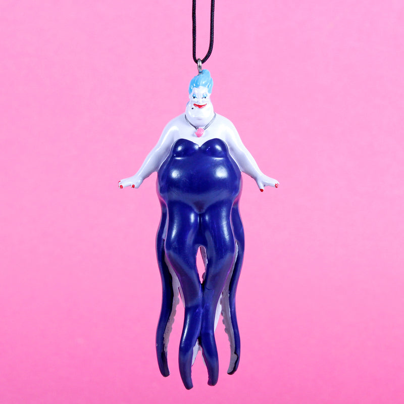 Sea Witch Ursula Little Mermaid 3D Shaped Hanging Christmas Tree Decoration Disney Bauble