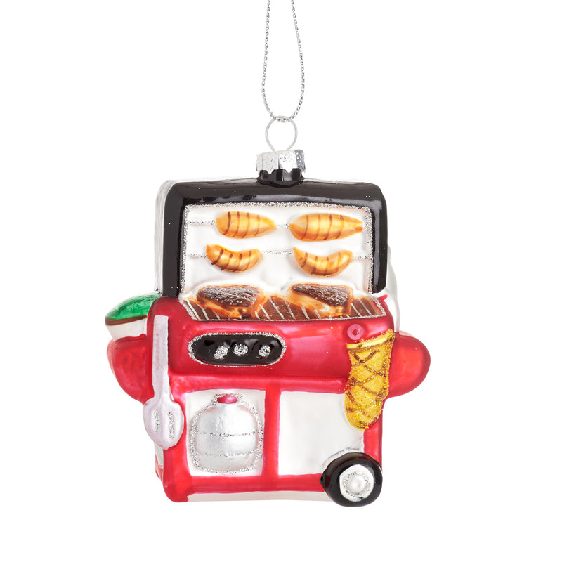 BBQ Shaped Hanging Christmas Bauble