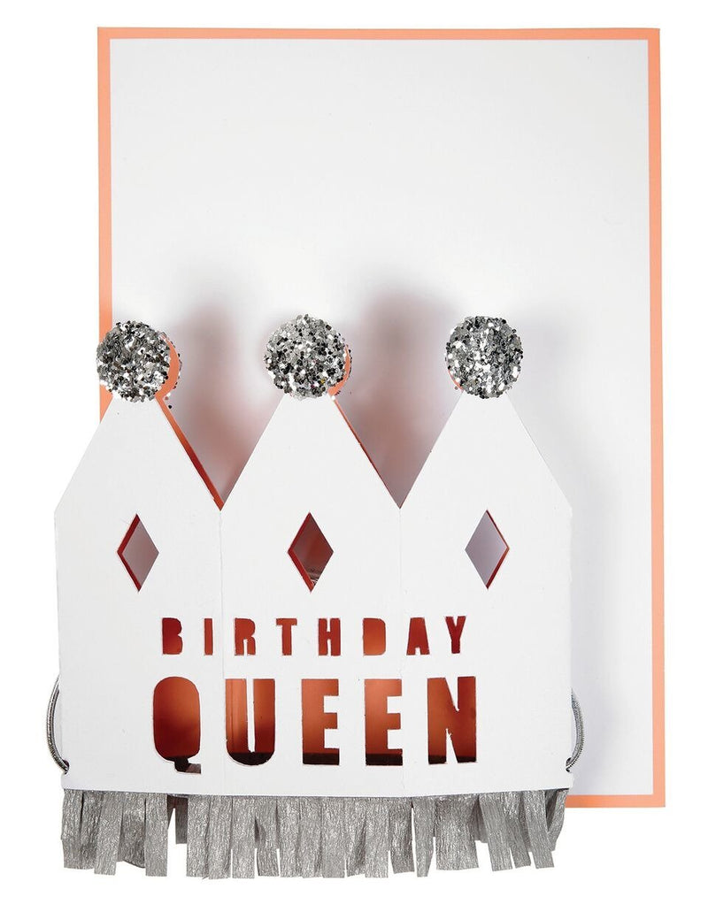 Birthday Queen Crown Card