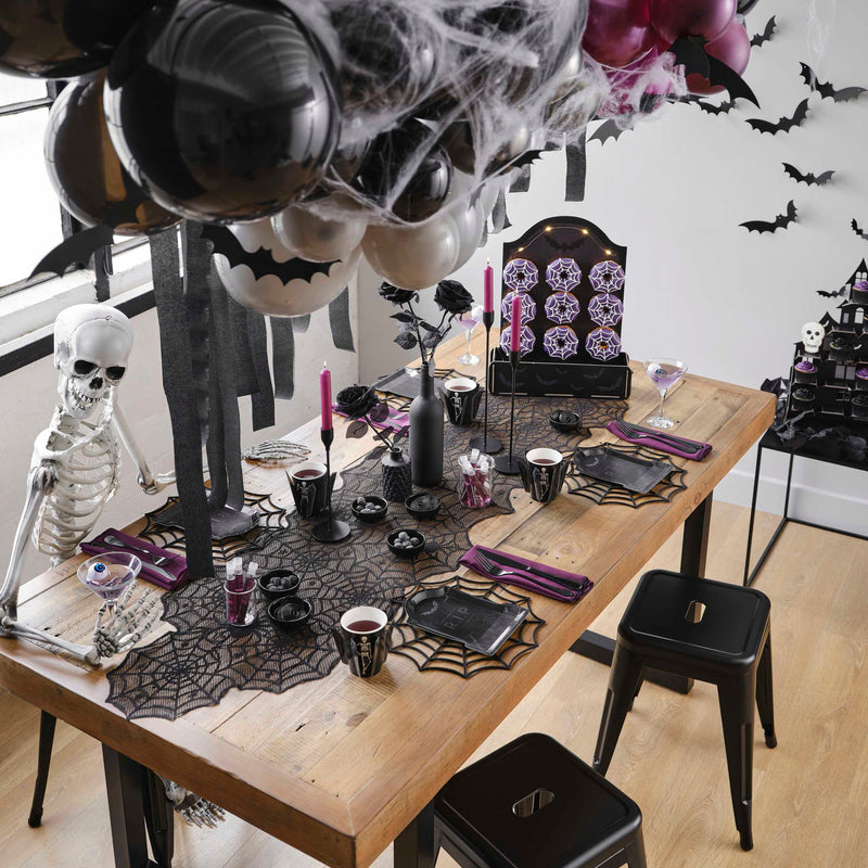 Black Metal Trick or Treat Halloween Headband
