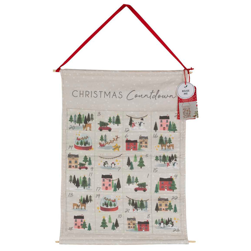 Fabric Christmas Advent Calendar Kit 53.5cm (H) x 35.5cm (W)