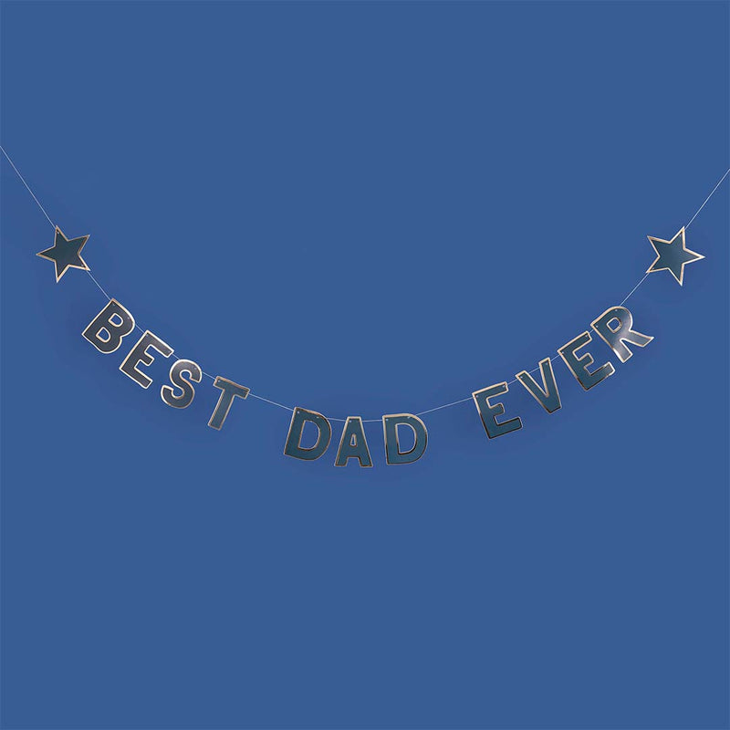 Best Dad Ever Fathers Day Garland 2 Metres