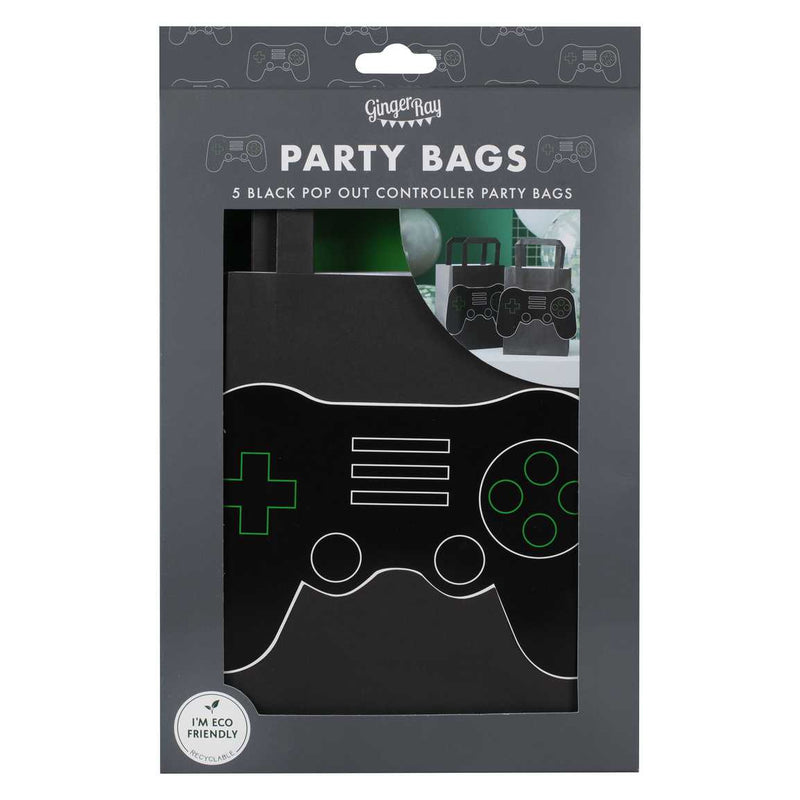 Eco Friendly Gamer Party Bags Pack of 5