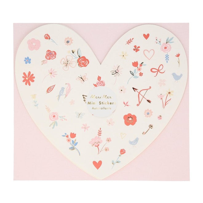 Valentine Mini Sticker Book 5 Sheets