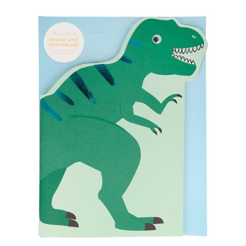 Dinosaur Sticker & Sketchbook