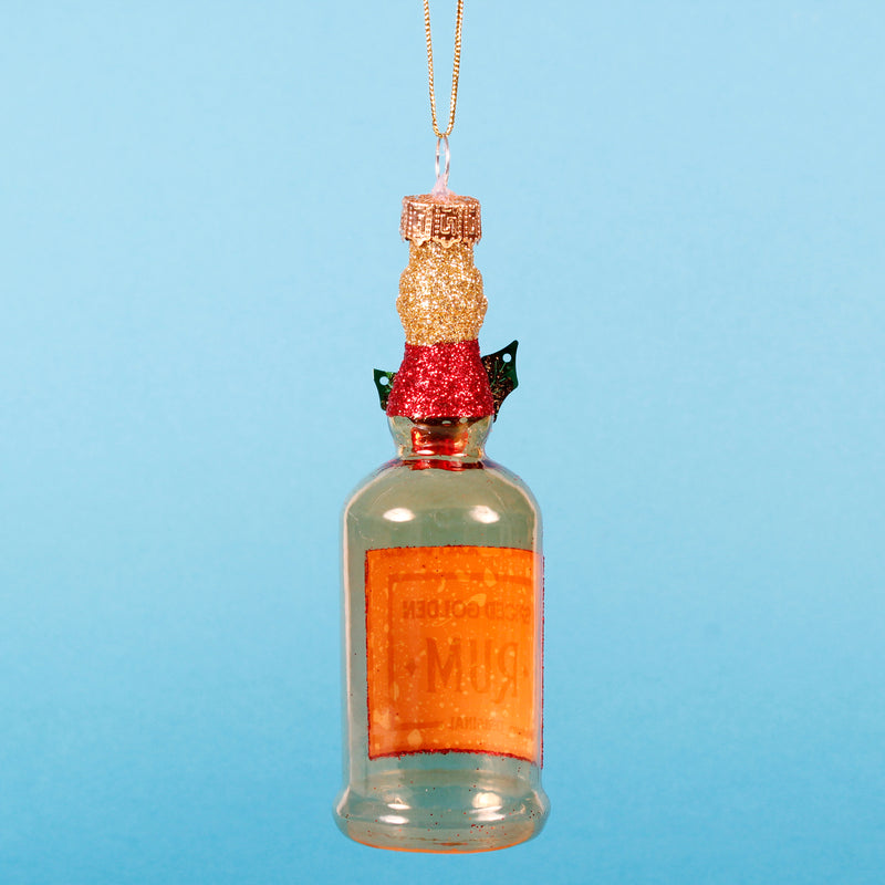 Spiced Golden Rum Shaped Bauble