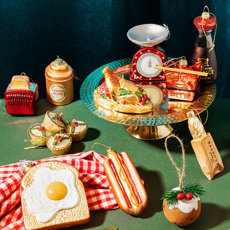 Baguette Hanging Christmas Bauble