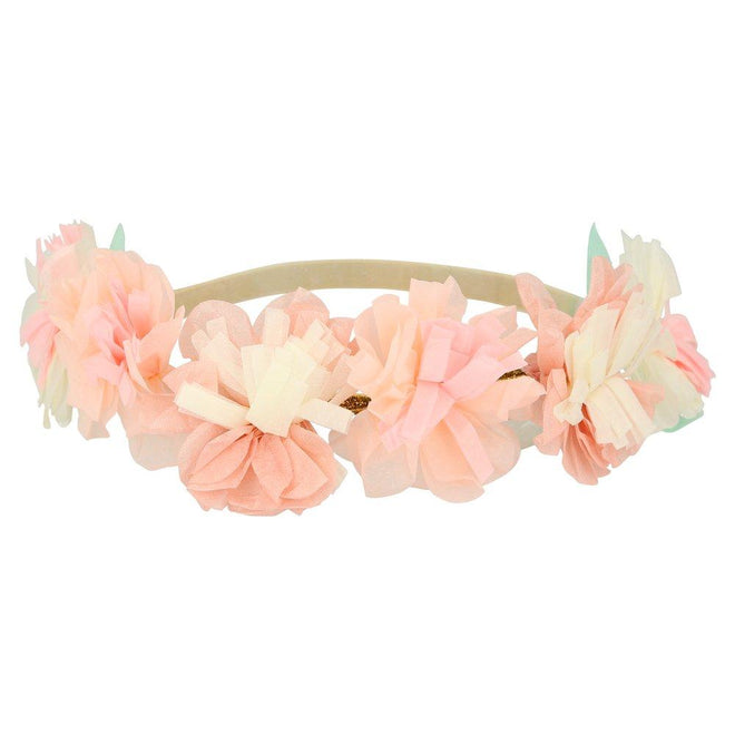 Pink Blossom Crowns Pack of 6
