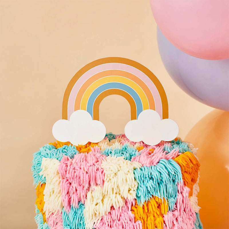 Rainbow Cake Topper Pack of 1