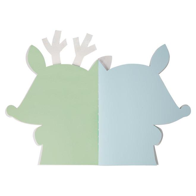 Reindeer Sticker and Sketchpad