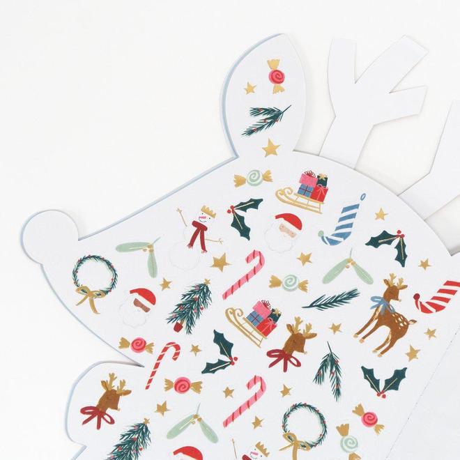 Reindeer Sticker and Sketchpad