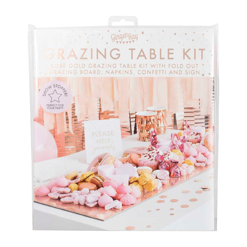 Rose Gold Grazing Table Kit