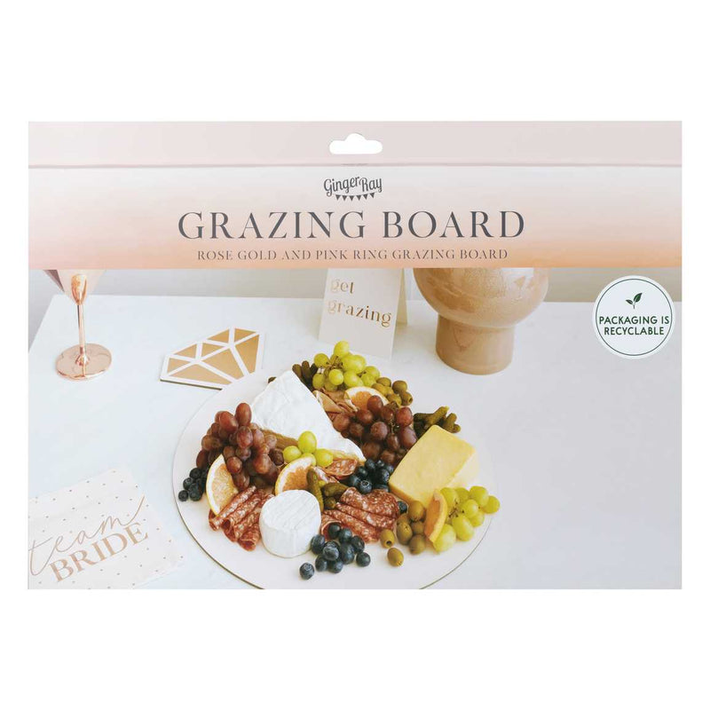 Rose Gold and Pink Ring Grazing Table Kit