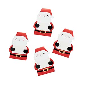 Santa Place Cards Pack of 10