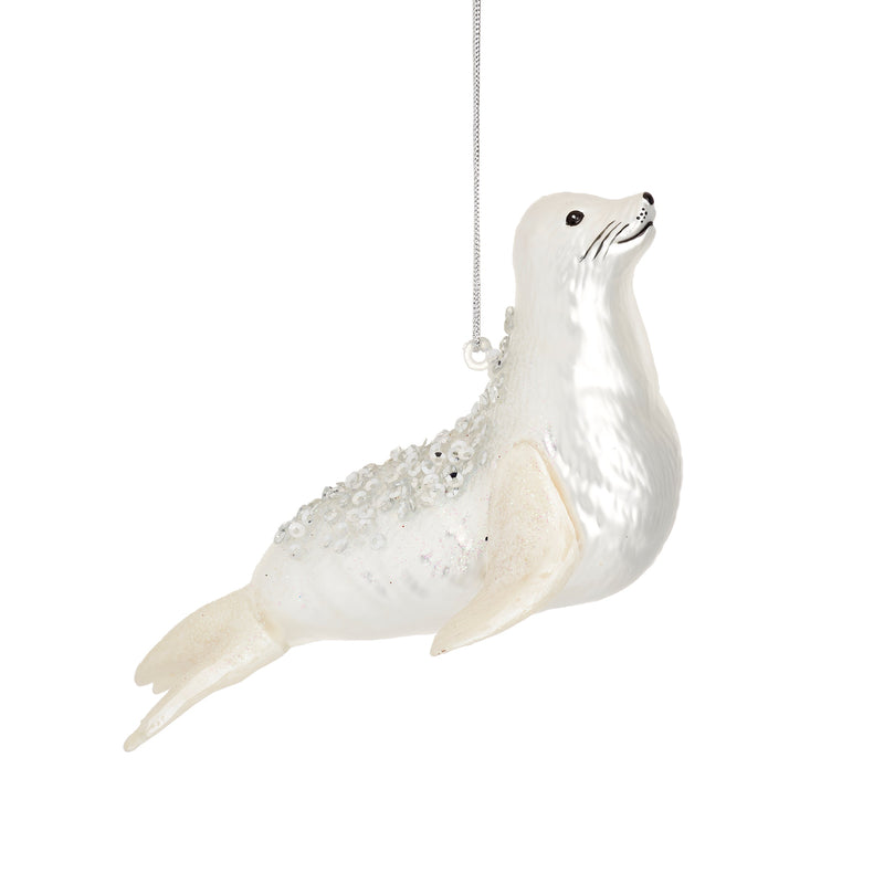 Seal Hanging Christmas Bauble
