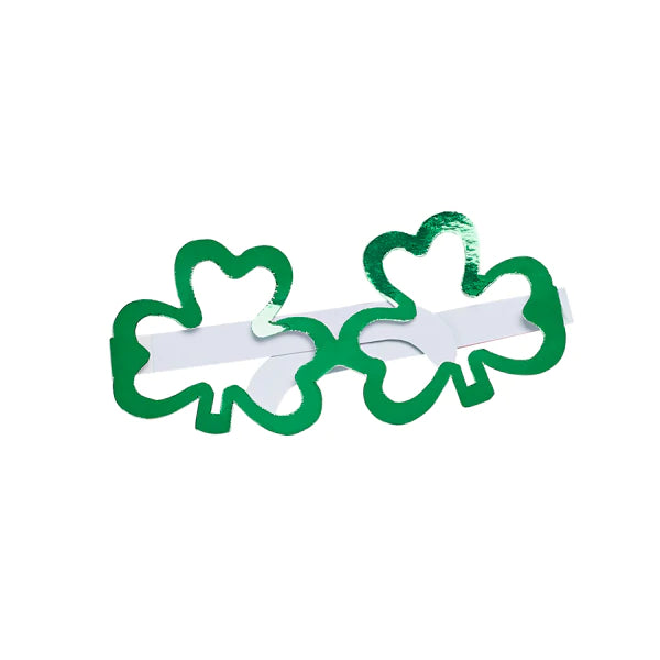 St Patricks Day Shamrock Glasses Pack of 10