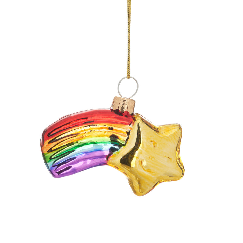 Shooting Star Hanging Christmas Bauble
