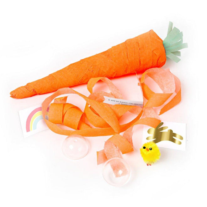 Easter Party Surprise Carrots Pack of 4 in 4 Colours