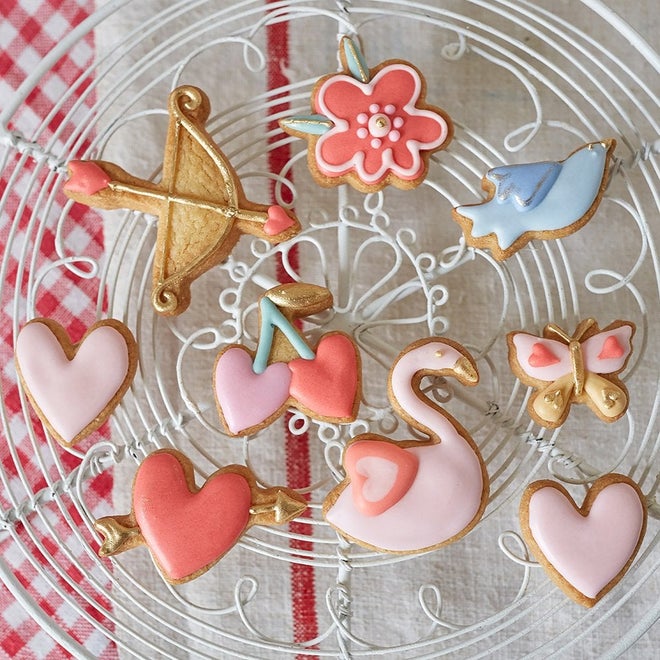 Valentine Mini Cookie Cutter 8 Designs
