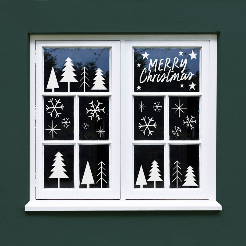 Festive Stencil Pack of 3